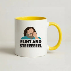 Flint And Steel Coffee Yellow Mug