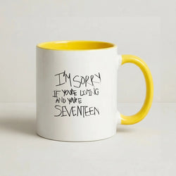 I'm Sorry - The 1975 Coffee Yellow Mug