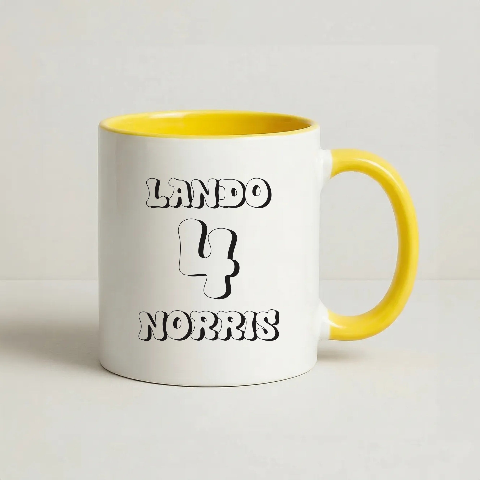 Lando 4 Coffee Yellow Mug