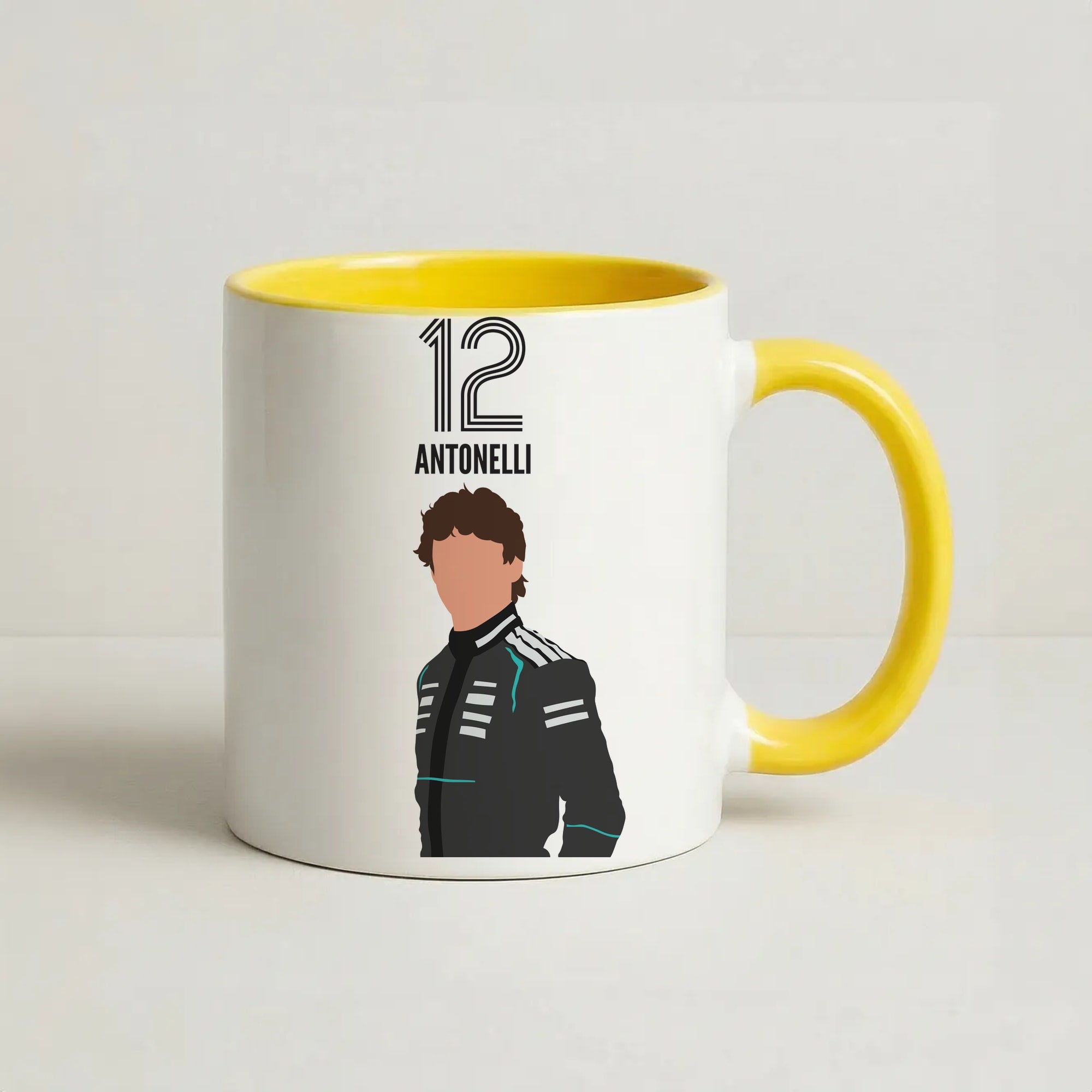 Antonelli 2026 Coffee Yellow Mug
