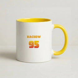 Kachow 95 - Cars Coffee Yellow Mug