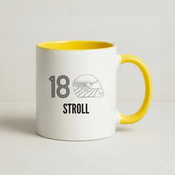 Stroll Helmet 2026 Coffee Yellow Mug