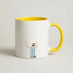 Argentina - Messi Coffee Yellow Mug
