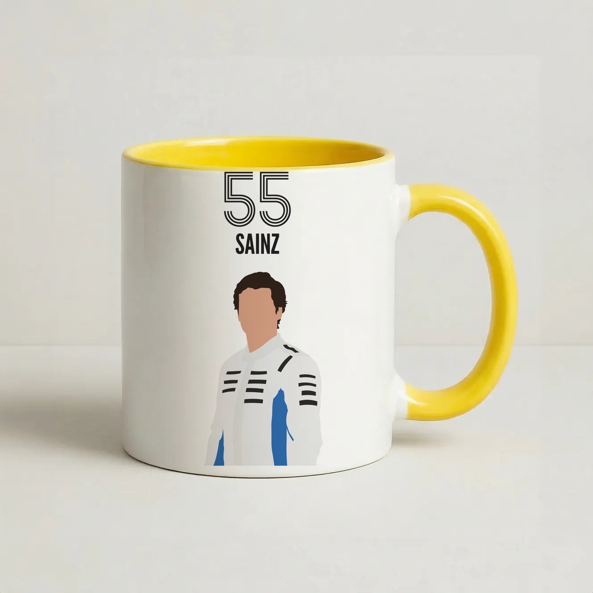 Sainz 2026 Coffee Yellow Mug