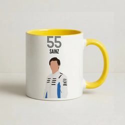 Sainz 2026 Coffee Yellow Mug