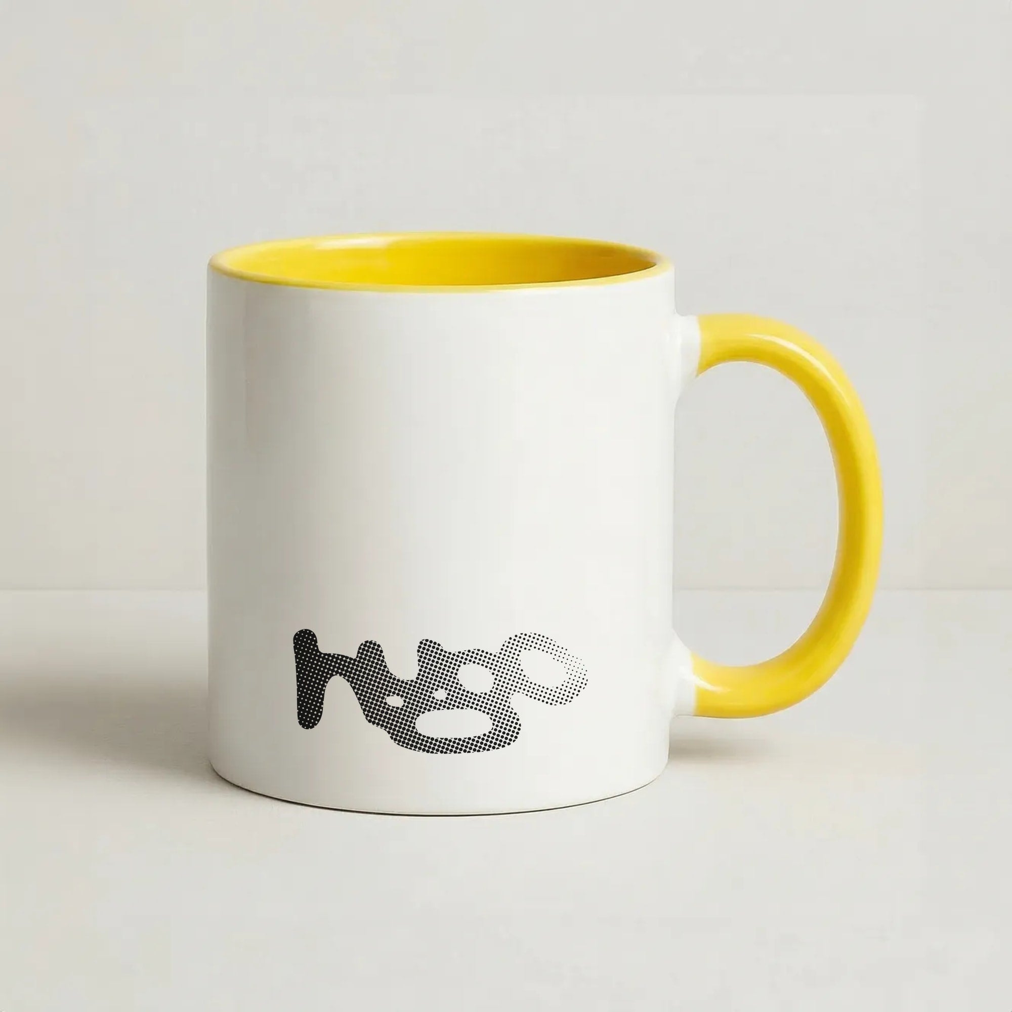 Hugo - Coffee Yellow Mug