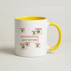 Good Luck Babe - Chappell Coffee Yellow Mug