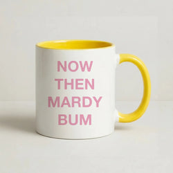Mardy Bum Coffee Yellow Mug