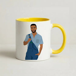 Aston Coffee Yellow Mug