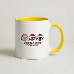 Spider Hero Christmas Sense Coffee Yellow Mug