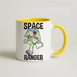 Space Ranger  Coffee Yellow Mug