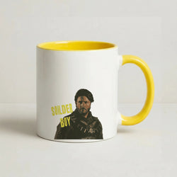 Soldier Boy Coffee Yellow Mug