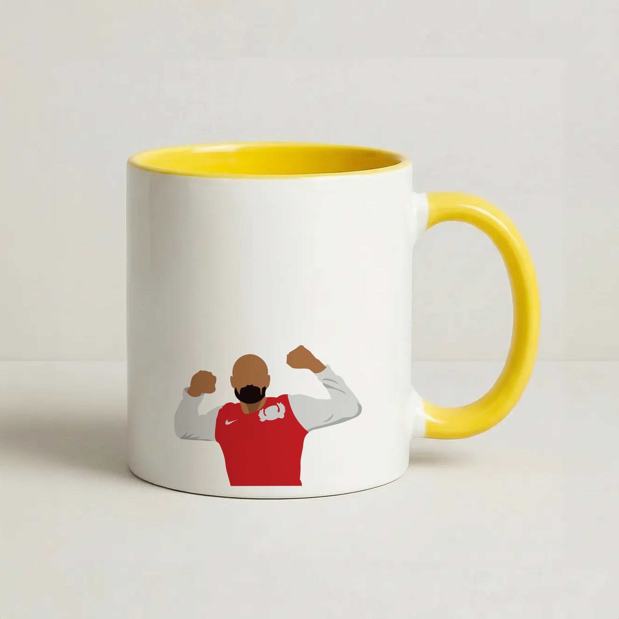Henry - Football Coffee Yellow Mug