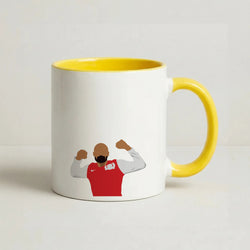 Henry - Football Coffee Yellow Mug