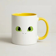 Black Fury Dragon Face Mug 8