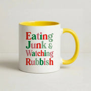 Eating Junk & Watching Rubbish Mug 8