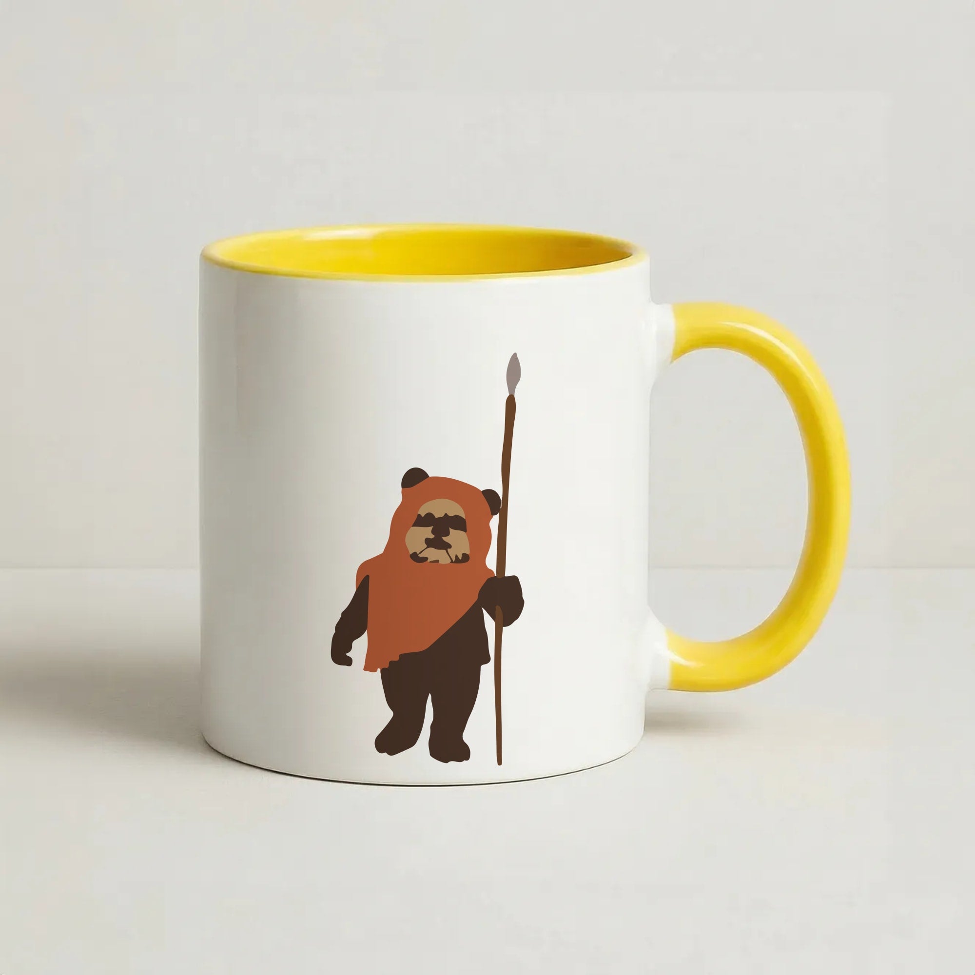 Ewok Coffee Yellow Mug