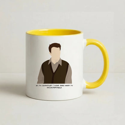 Hi, I'm Chandler Coffee Yellow Mug
