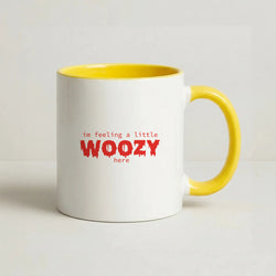 Im Feeling A Little Woozy Here - Halloween Coffee Yellow Mug