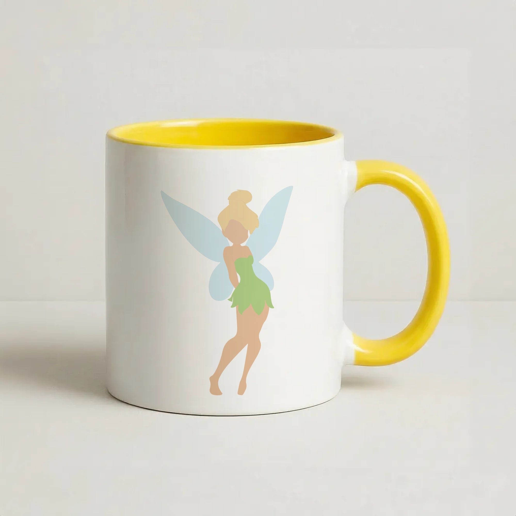 Tinker Fairy Coffee Yellow Mug