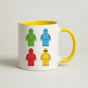Bricks Figures Rainbow Mug 8