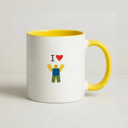 I love Blox Gaming Coffee Yellow Mug