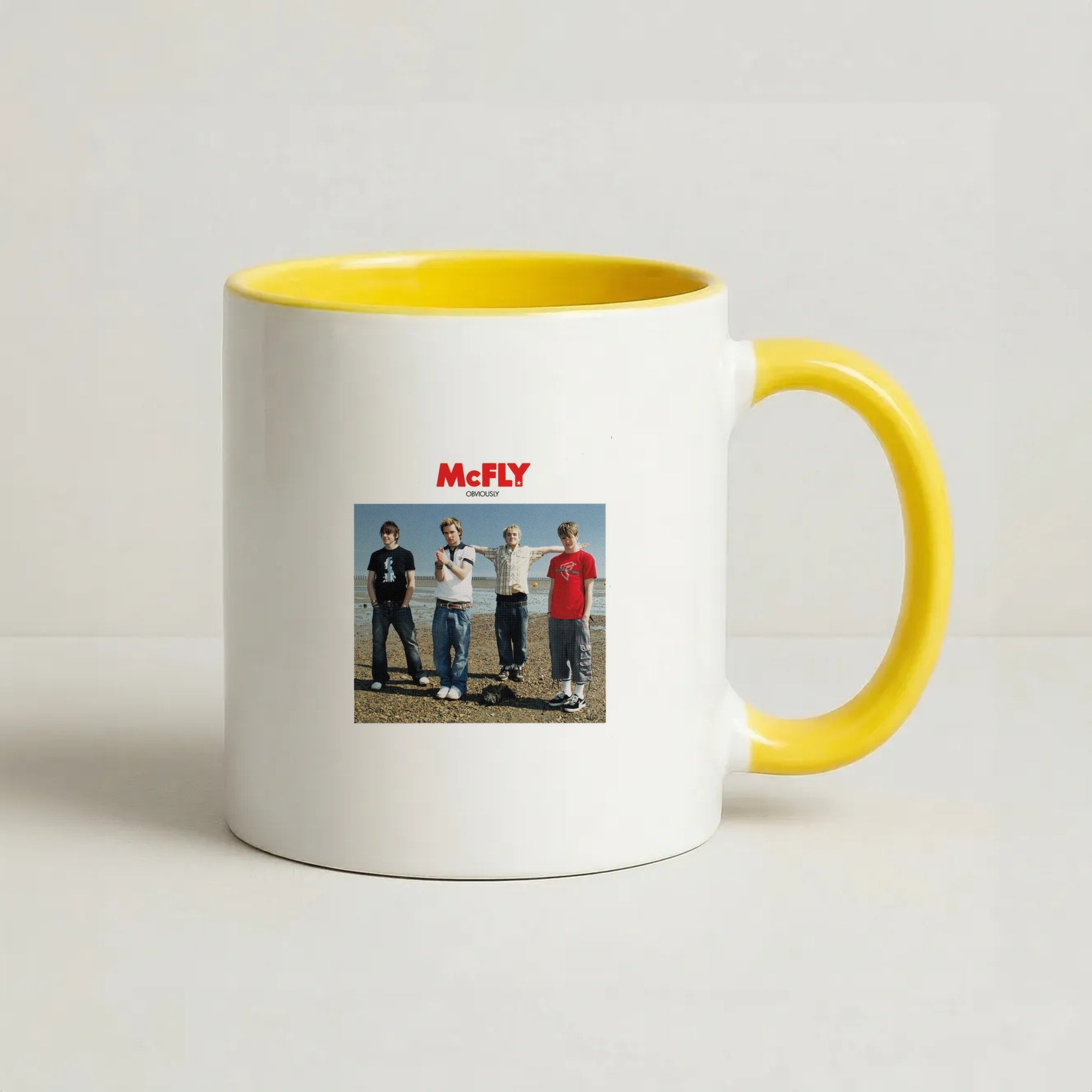 Obviously - McBand Coffee Yellow Mug