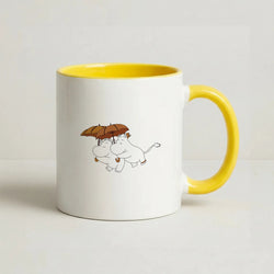 Moom Umbrellas Coffee Yellow Mug