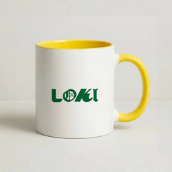 Logo Coffee Yellow Mug