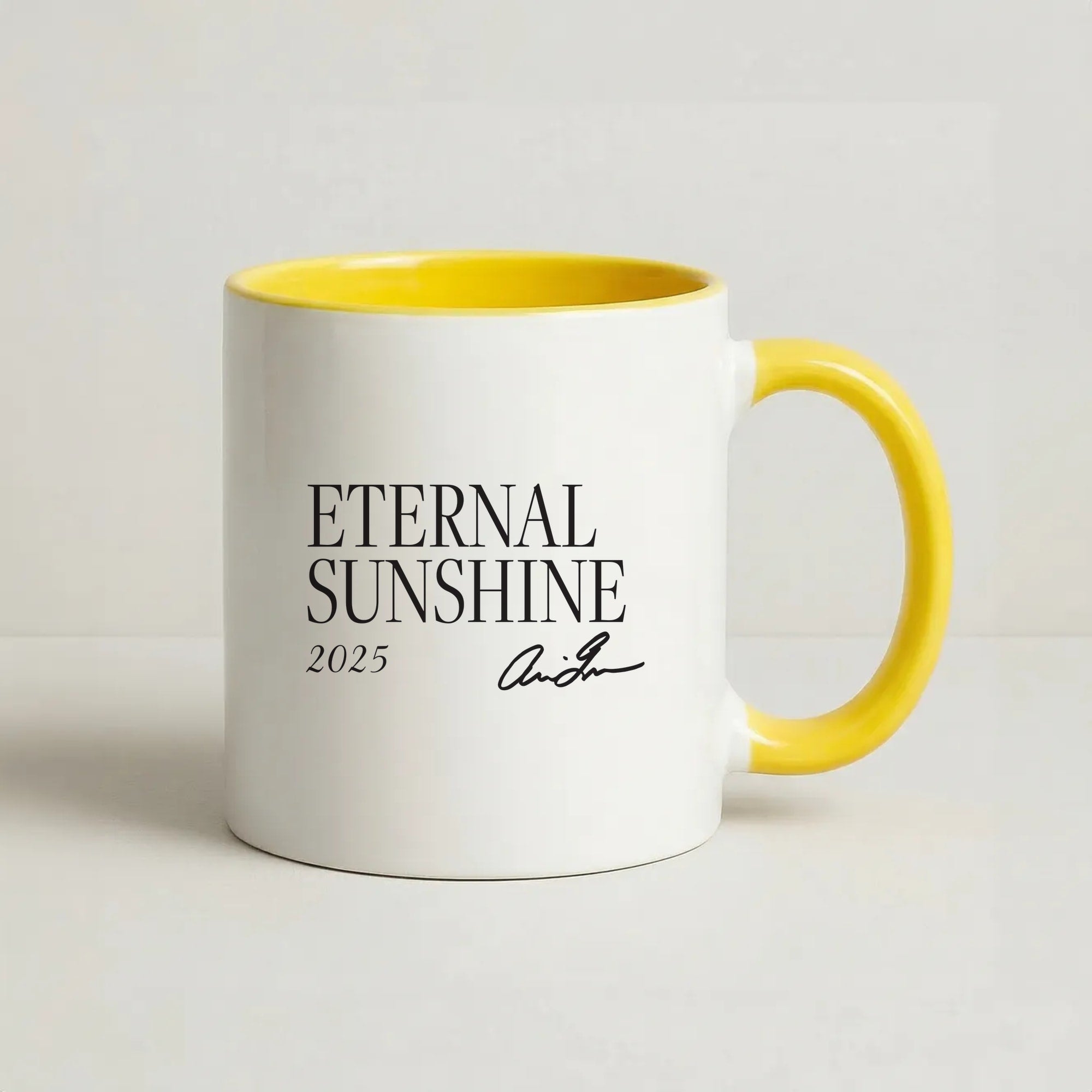 Sunshine Signature 2025 Coffee Yellow Mug