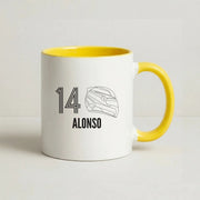 Alonso Helmet 2026 Mug 8