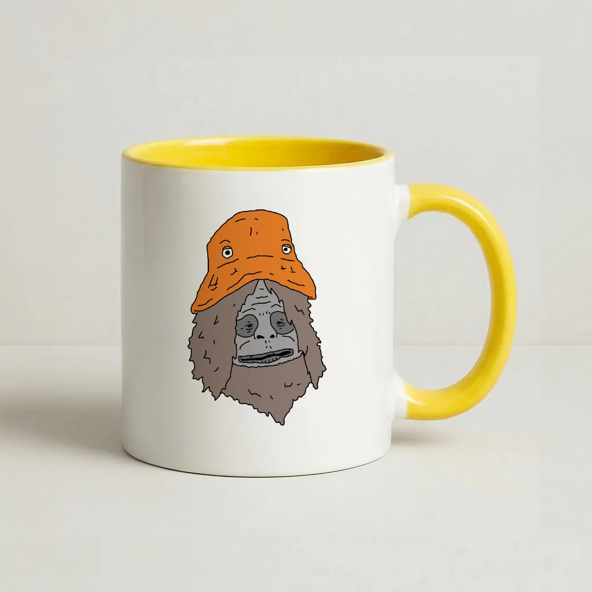 Sassy Coffee Yellow Mug