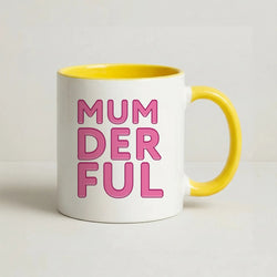 Mumderful Coffee Yellow Mug