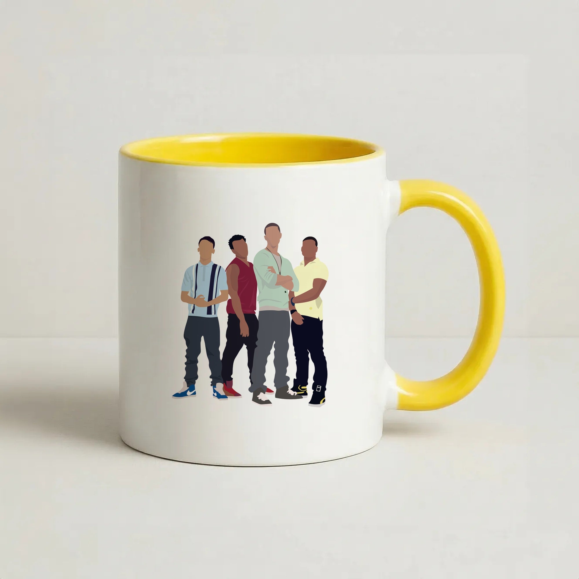 Band Coffee Yellow Mug