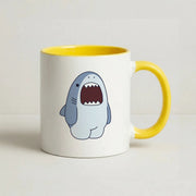 Chubby Shouting Shark Mug 8