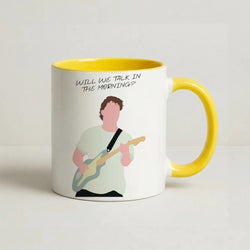 Will We Talk In The Morning Yellow Coffee Yellow Mug