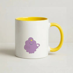 Lumpy Space Princess Coffee Yellow Mug