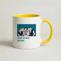 I Want You Back Coffee Yellow Mug