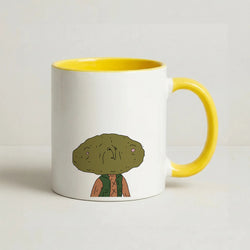 Nugget Man Coffee Yellow Mug