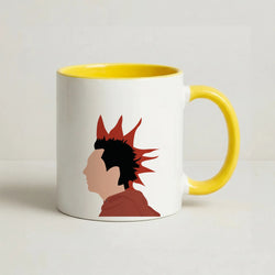 Hawk - C Kai Coffee Yellow Mug
