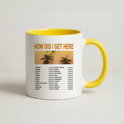 HDIGH Tour 2026 Coffee Yellow Mug