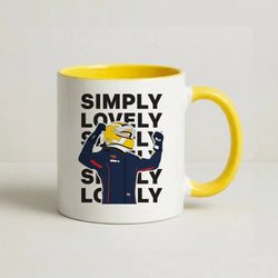 Max Simply Lovely Coffee Yellow Mug