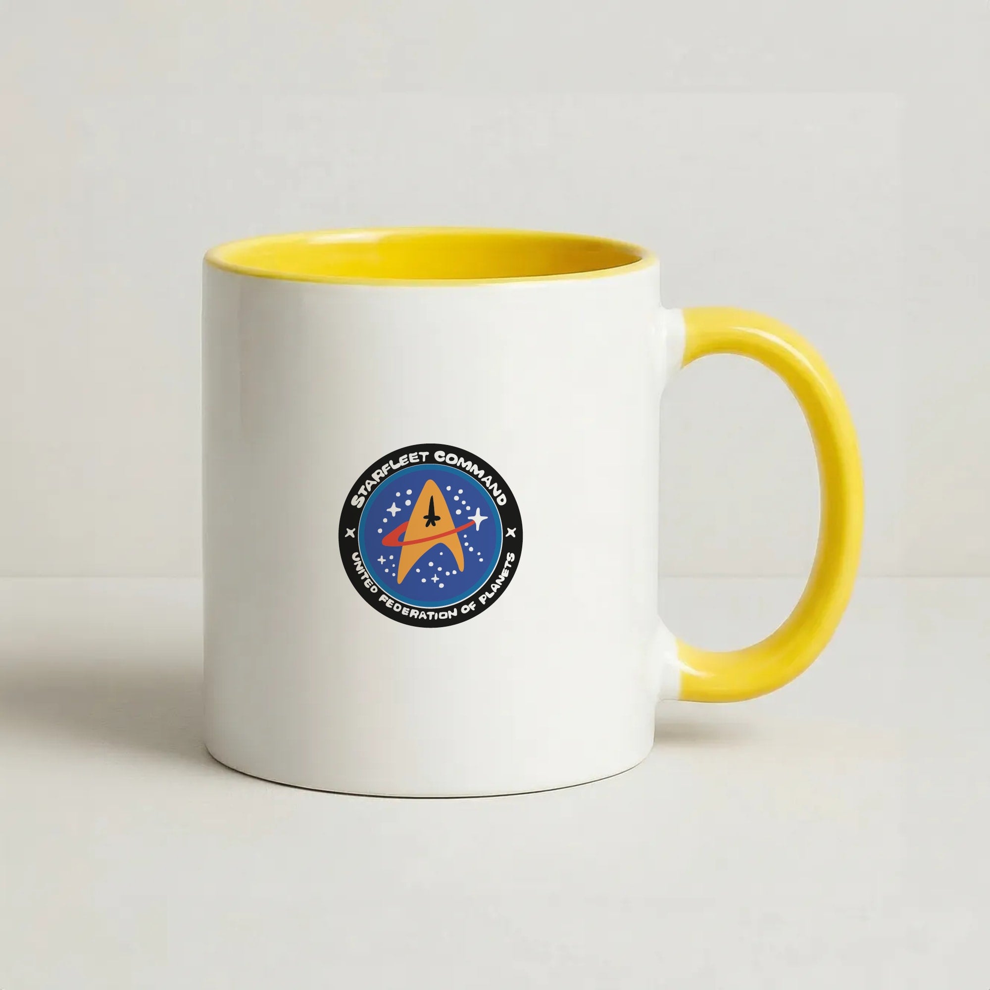 Starfleet command Coffee Yellow Mug