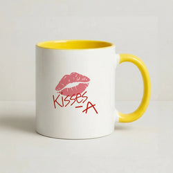 Kisses - A - Pretty Litte Liars Coffee Yellow Mug