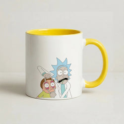Psychedelic - RAM Coffee Yellow Mug