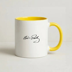 Signature Coffee Yellow Mug