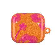 Shimmer Hibiscus AirPods Case 3