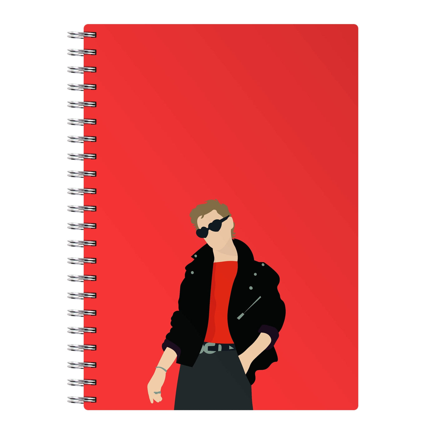 Leather Jacket - Austin Butler Notebook
