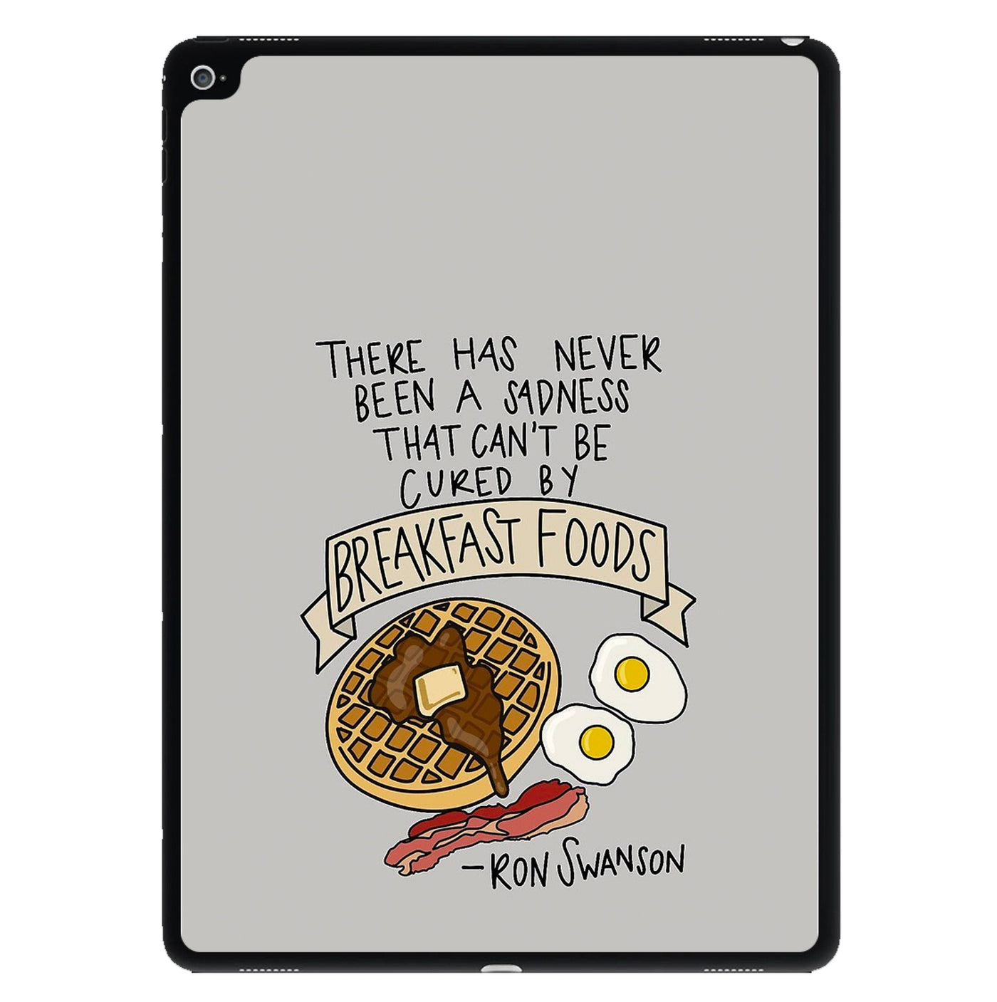 Breakfast Foods - Parks and Recreation iPad Case