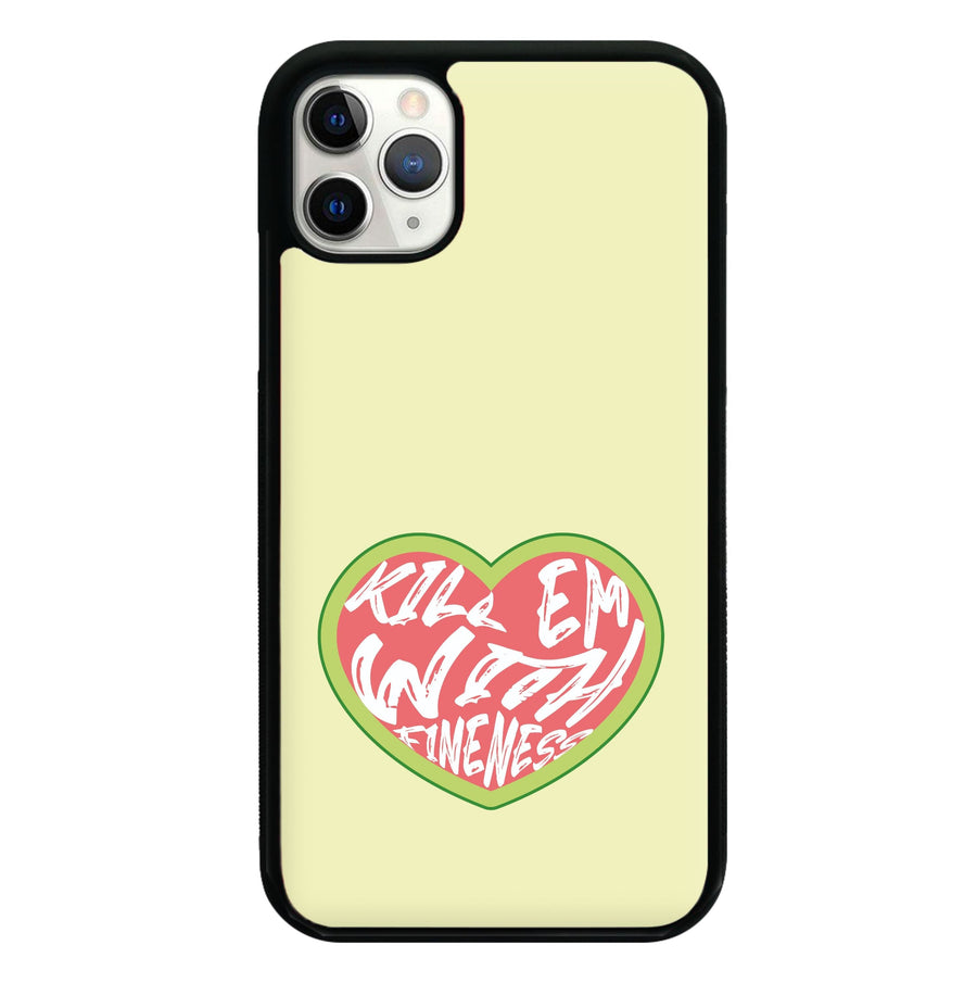 Kill Em With Kindness - Summer Quotes Phone Case